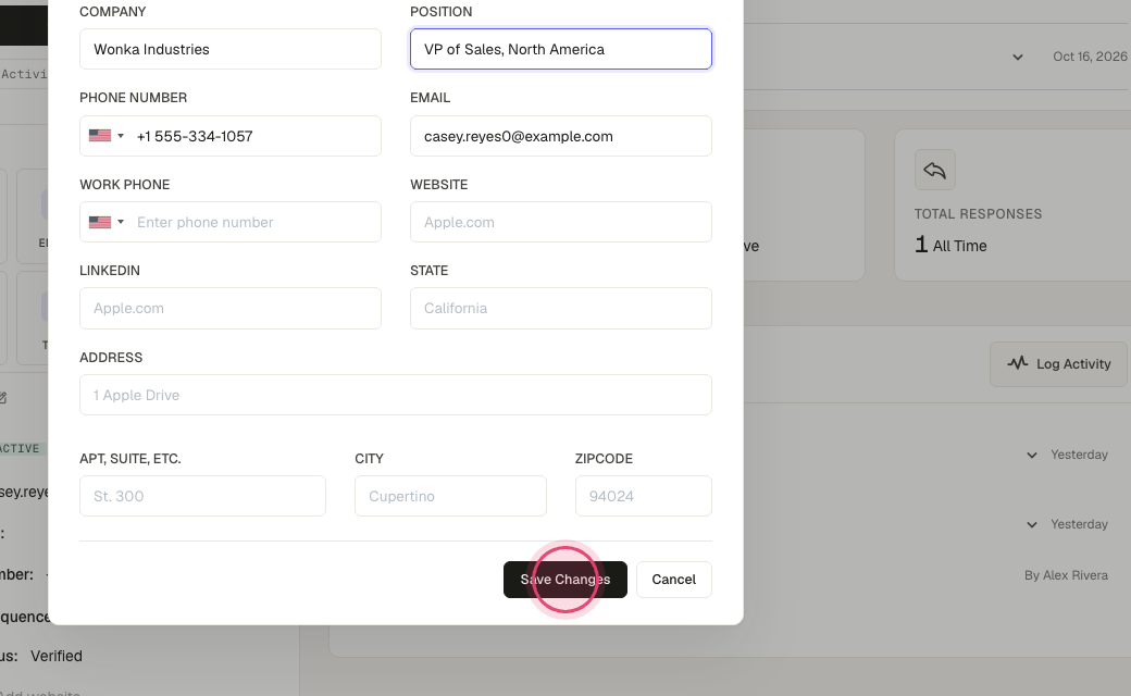 Step 6: Click "Save Changes".
