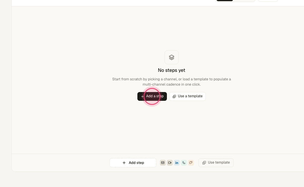 Step 6: Click "Add a step".