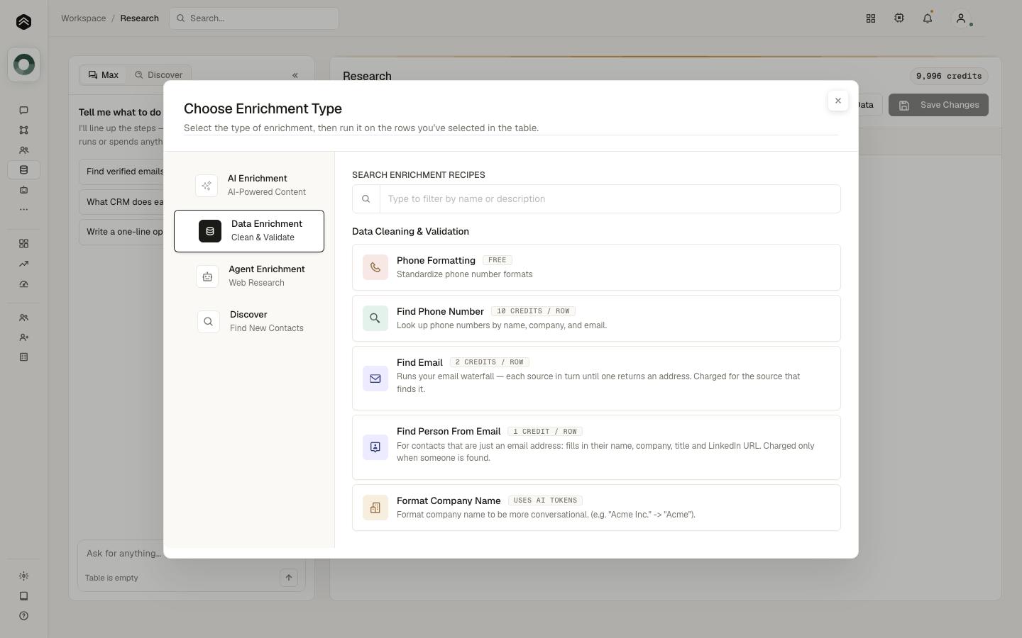 Step 9: Run verification across a whole list before enrolling it.