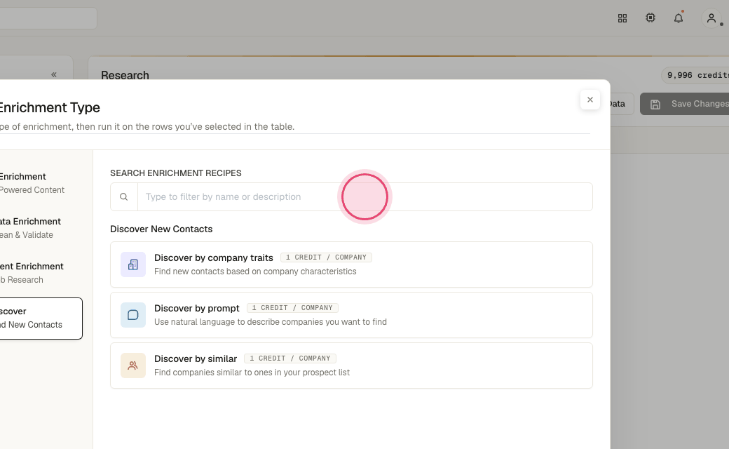 Step 9: Search the catalog by name.