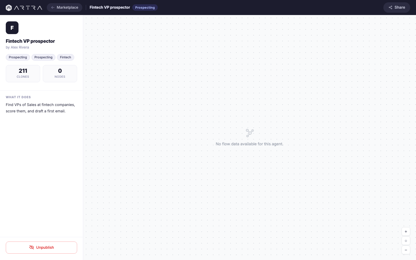 Step 5: The detail page shows the steps, what it does and how many people have cloned it.