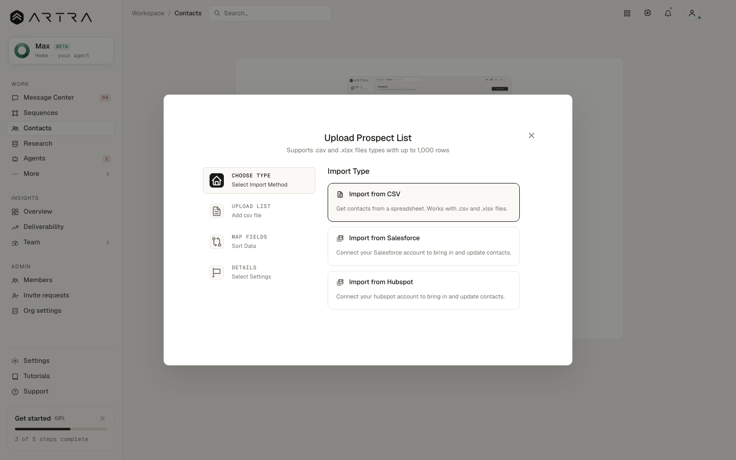 Step 5: Activity syncs back to the Salesforce record as it happens.